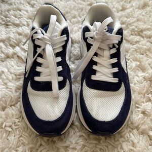 Municipal Navy and White Athletic Sneakers Women’s